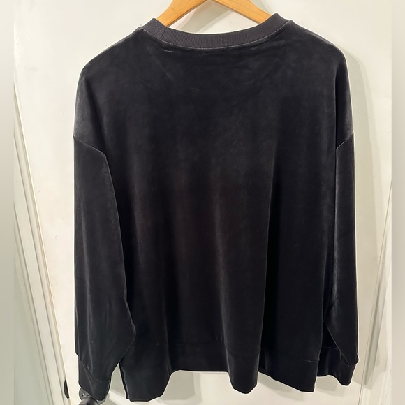 Athleta Retroplush Crewneck Velvet Sweatshirt - Picture 8 of 10